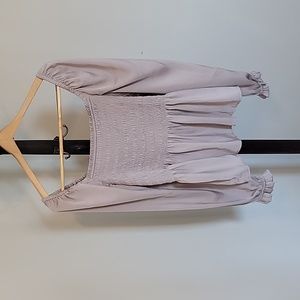 Tall Like New Peplum Shirt